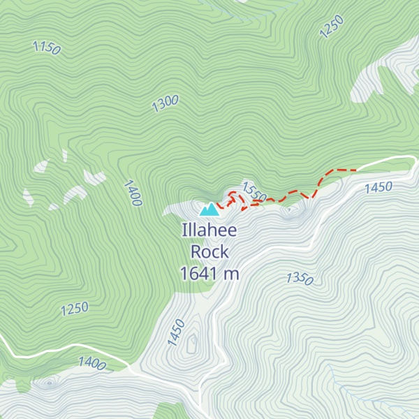 Map of Illahee Rock