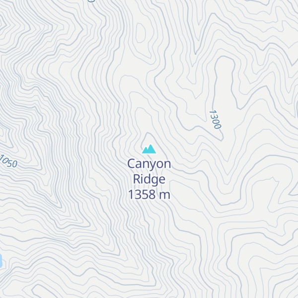 Map of Canyon Ridge