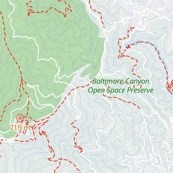 Map of Windy Ridge