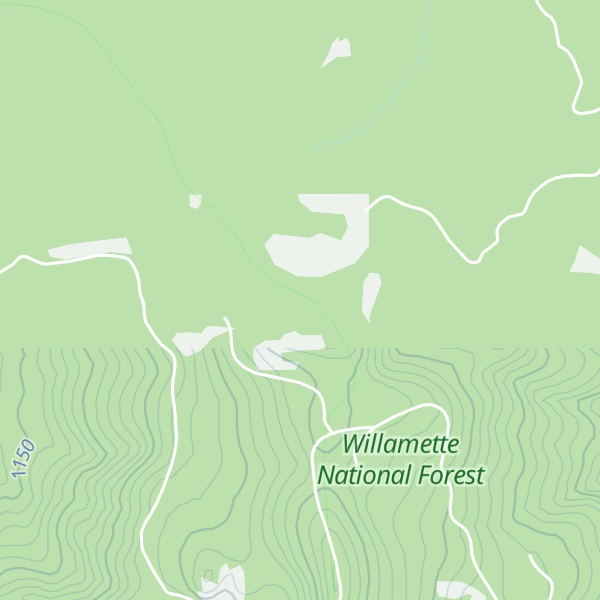 Map of Little Deception Rock