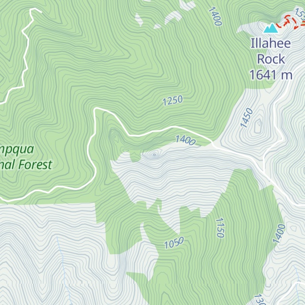 Map of Bartrum's Rock