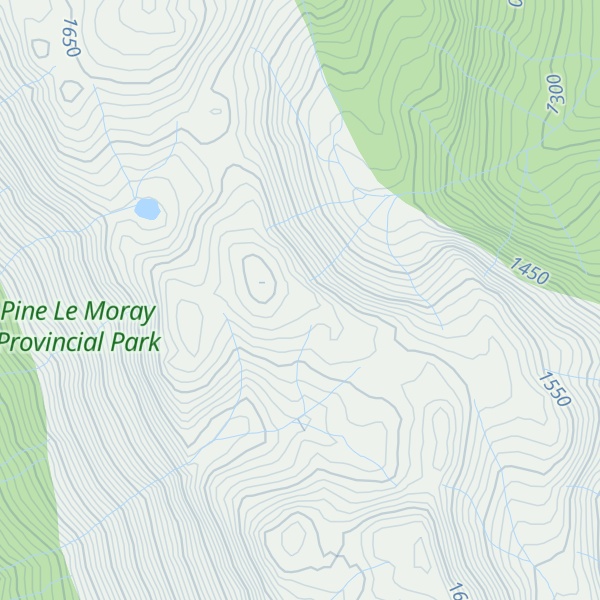 Map of Murray Range
