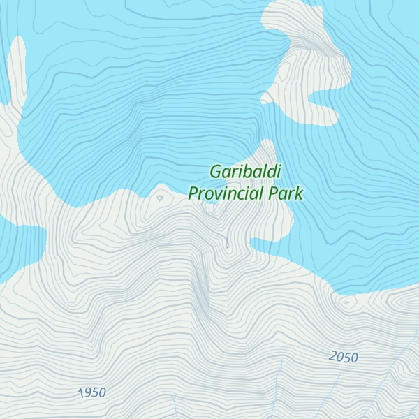 Map of Greenmantle Mountain