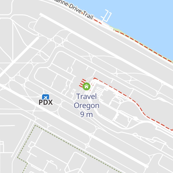 Map of Travel Oregon