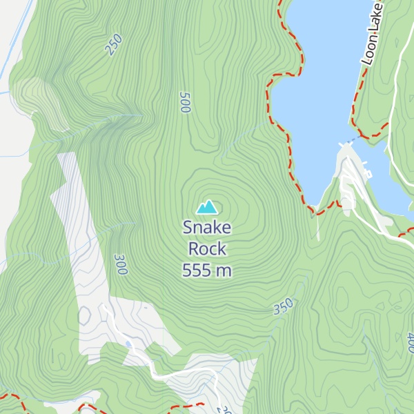Map of Snake Rock