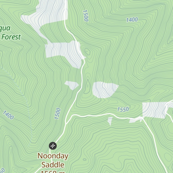 Map of Noonday Ridge