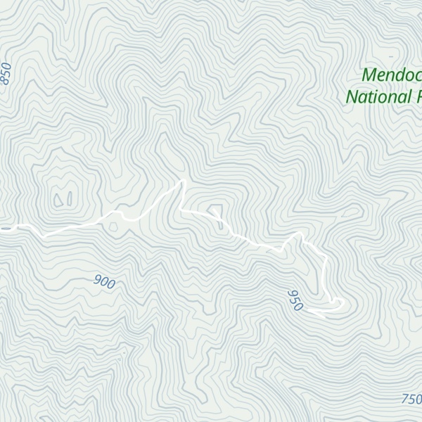 Map of Red Mountain