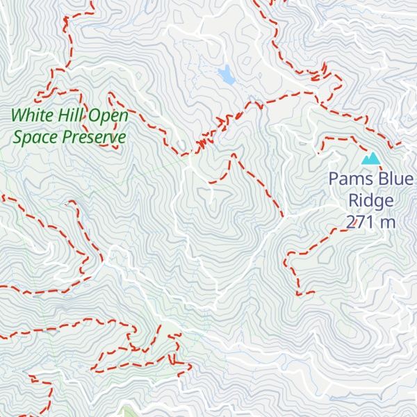 Map of Cascade Peak