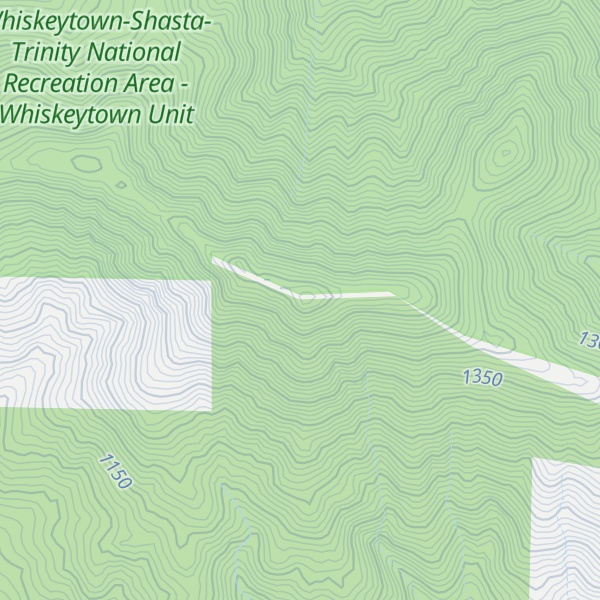 Map of South Fork Mountain