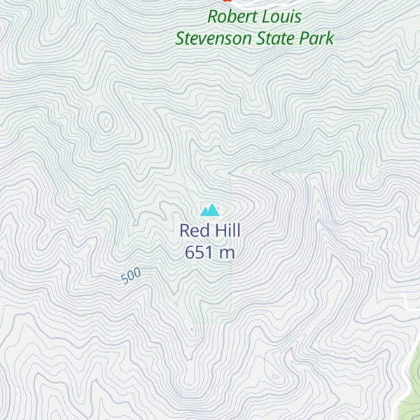 Map of Red Hill
