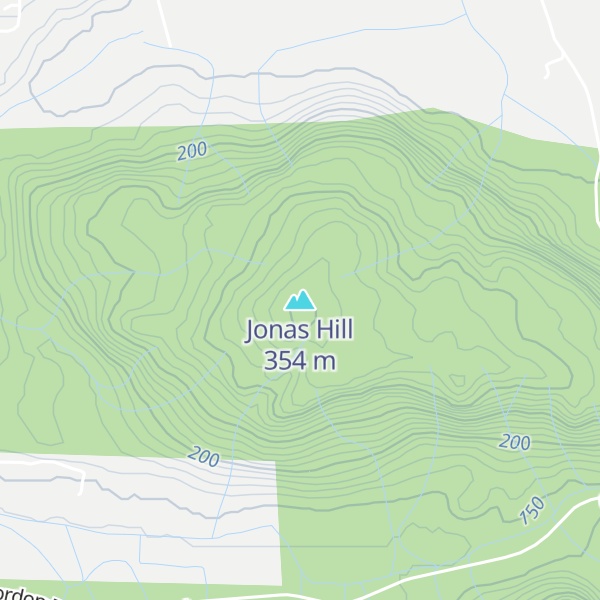 Map of Jonas Hill