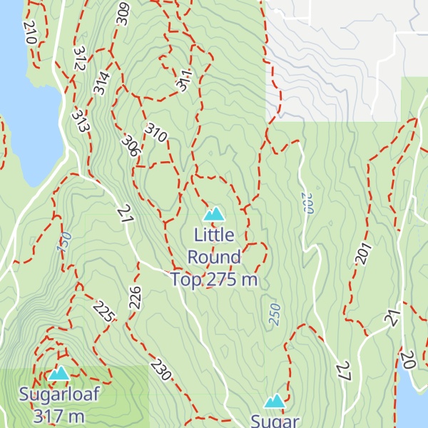 Map of Little Round Top
