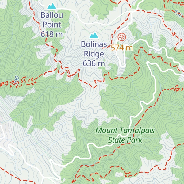 Map of Wooded Knoll