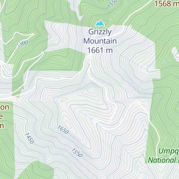 Map of Grouse Mountain