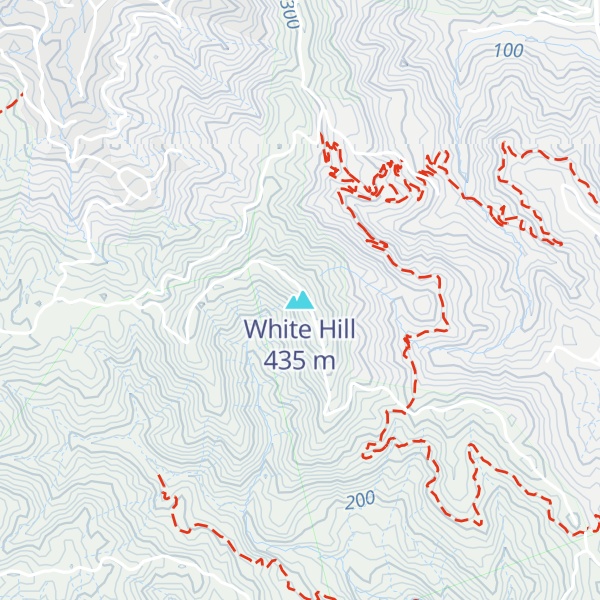Map of White Hill