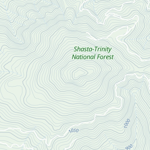 Map of Jackass Peak