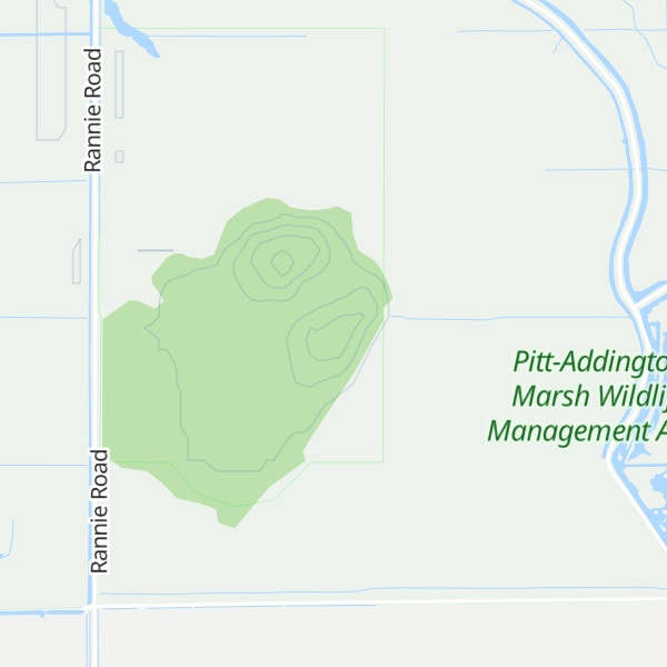 Map of Little Pine Mountain