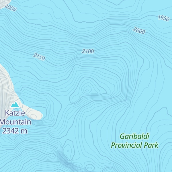 Map of Halkomelem Peak