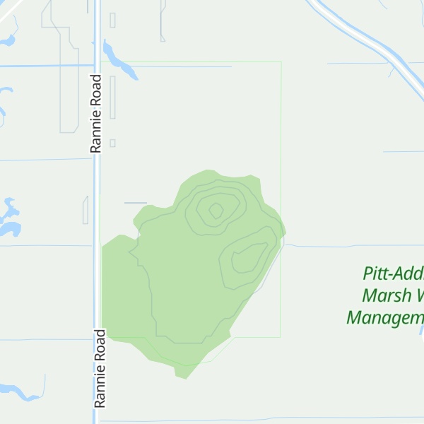 Map of Big Pine Mountain