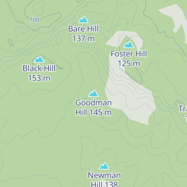 Map of Goodman Hill
