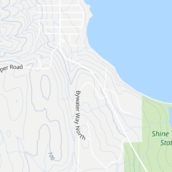Map of White Rock