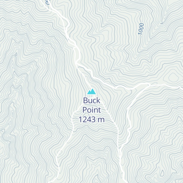 Map of Buck Point