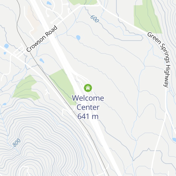 Map of Welcome Center