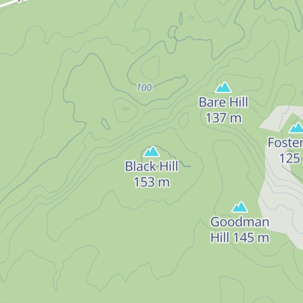 Map of Black Hill