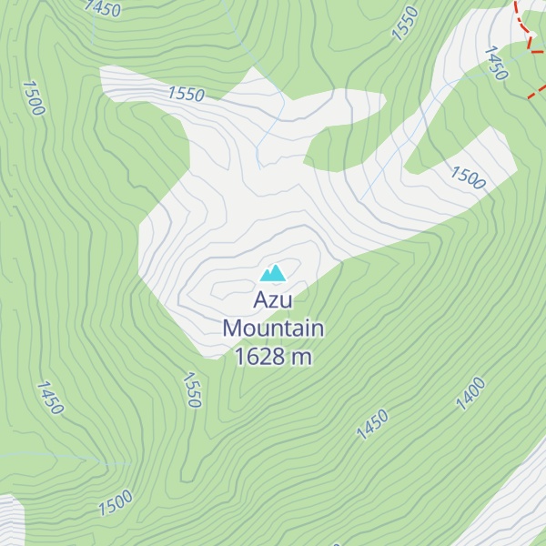 Map of Azu Mountain