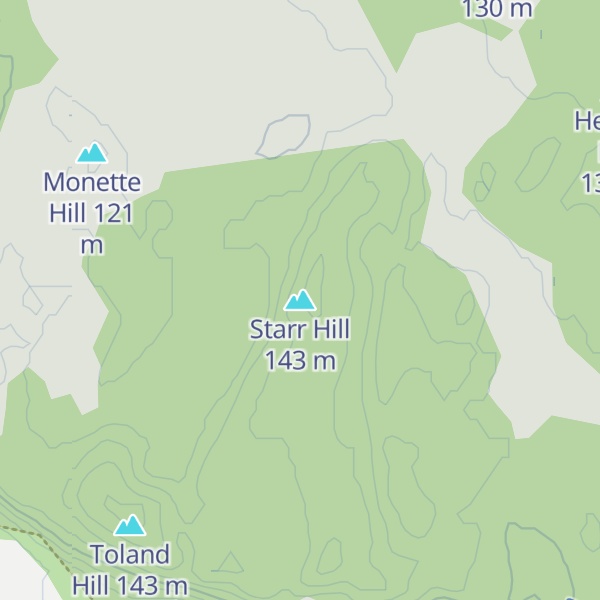 Map of Starr Hill