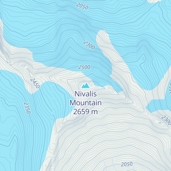 Map of Nivalis Mountain