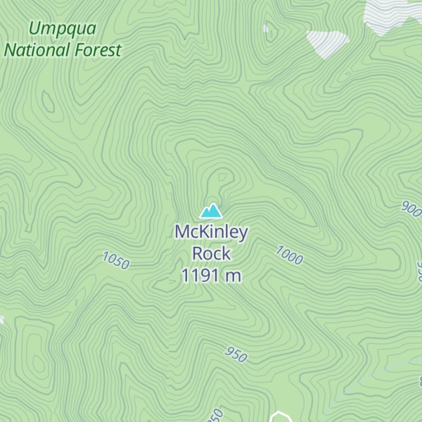 Map of McKinley Rock