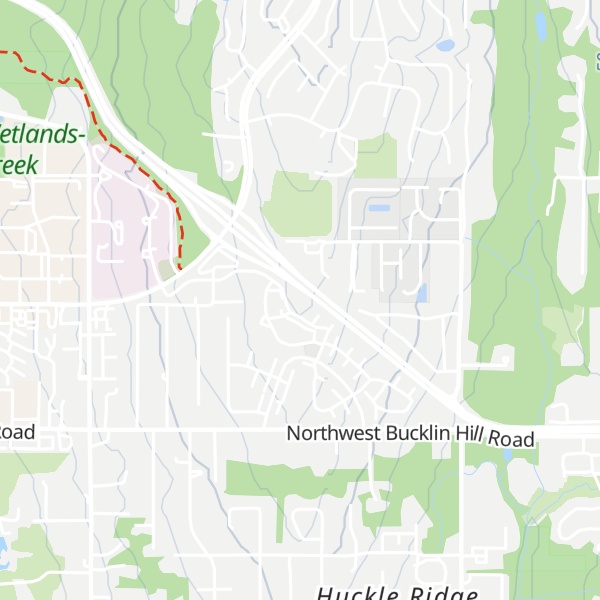 Map of Bucklin Hill