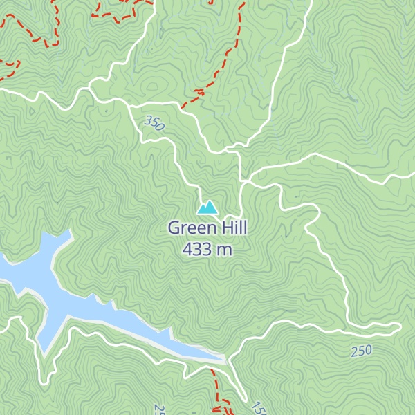 Map of Green Hill