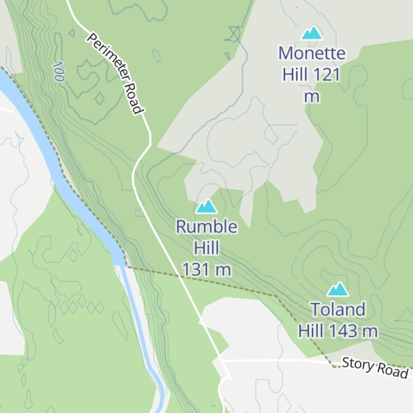 Map of Rumble Hill