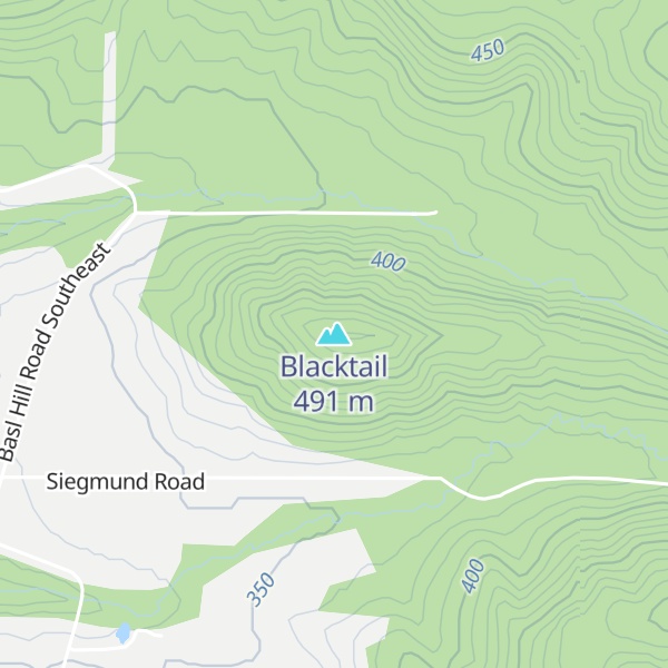 Map of Blacktail