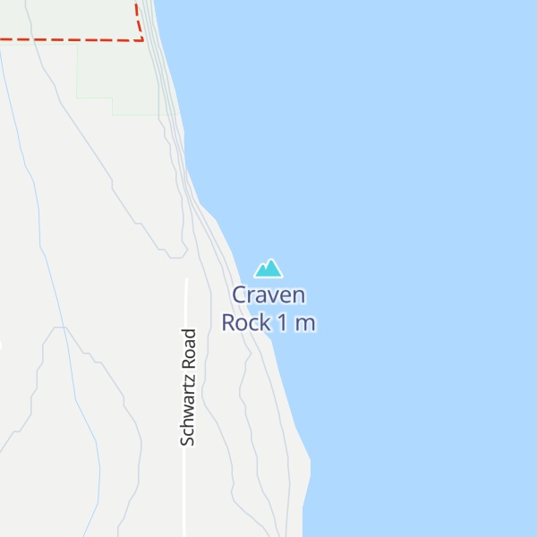 Map of Craven Rock