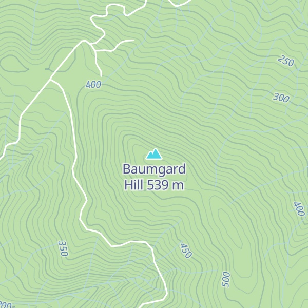 Map of Baumgard Hill