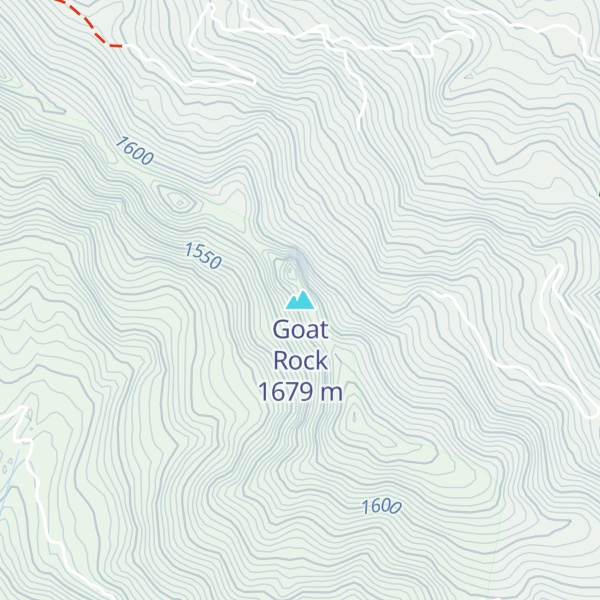 Map of Goat Rock