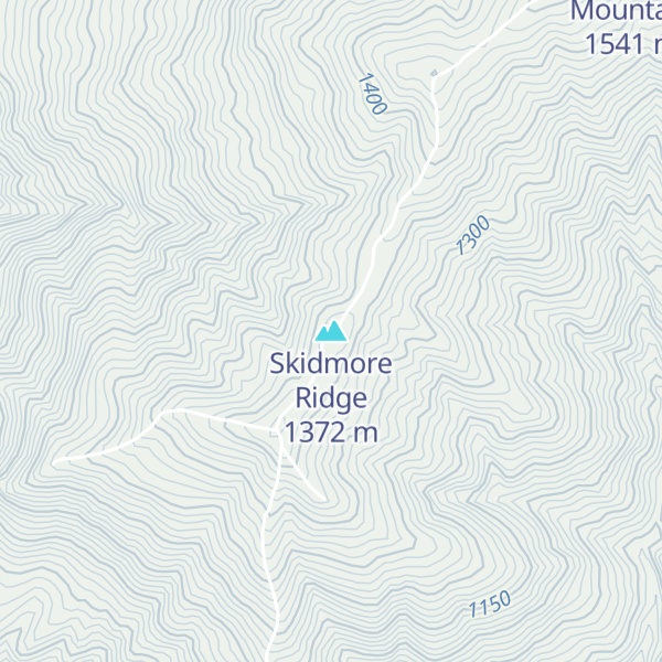 Map of Skidmore Ridge