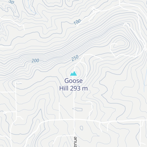 Map of Goose Hill