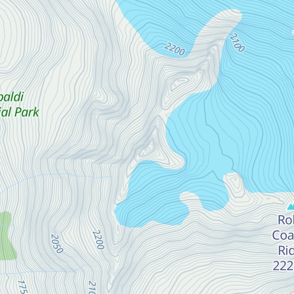 Map of Mount Pitt