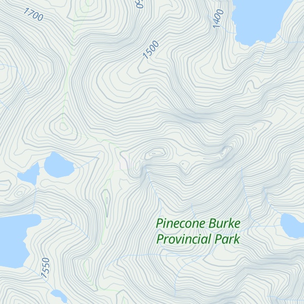 Map of Obelisk Peak