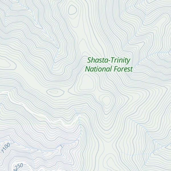 Map of Lookout Ridge