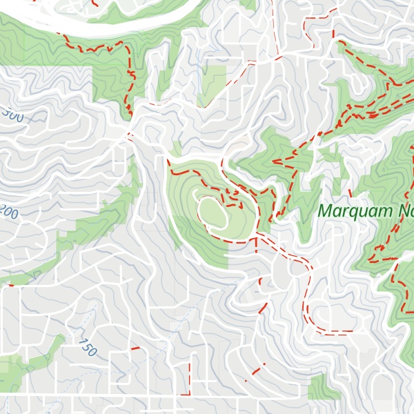 Map of Council Crest