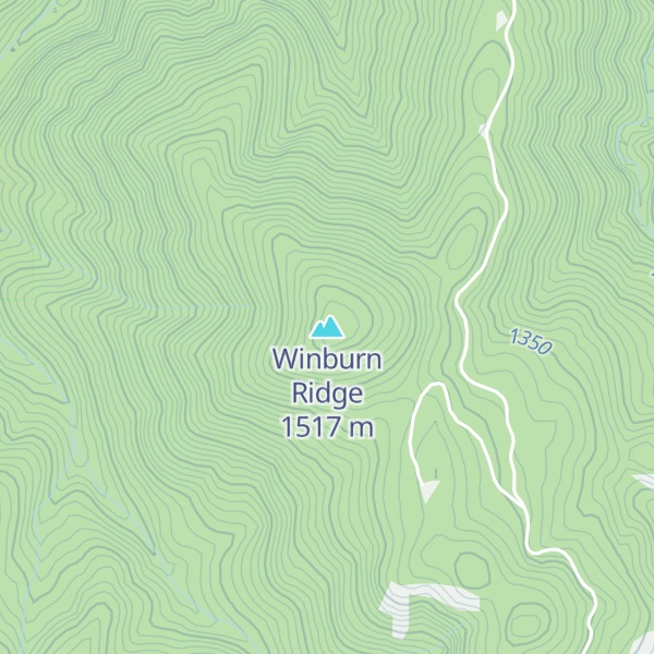 Map of Winburn Ridge