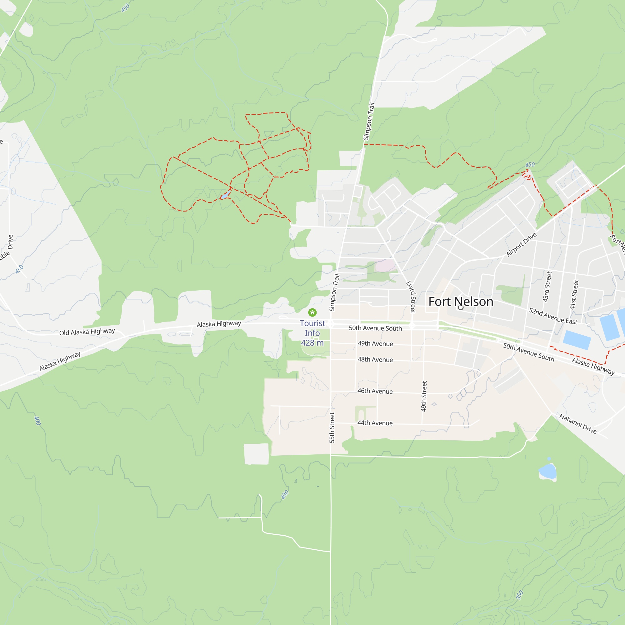 Tourist Info map