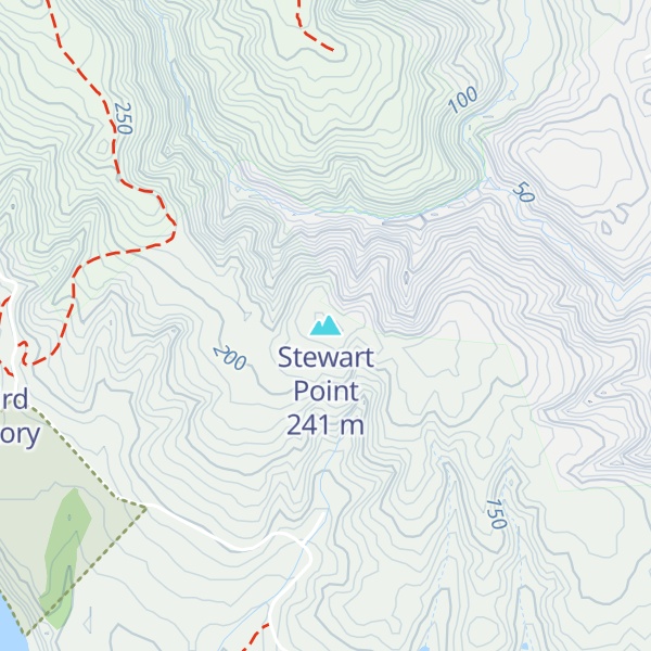 Map of Stewart Point