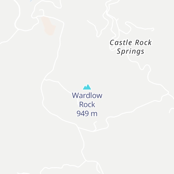 Map of Wardlow Rock