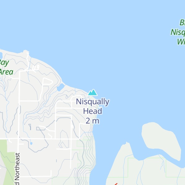 Map of Nisqually Head